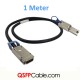 CX4 to Mini-SAS Cable, 1M, AWG30