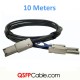 Mini-SAS to Mini-SAS Cable, 10M, AWG28