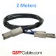 Mini-SAS to Mini-SAS Cable, 2M, AWG30