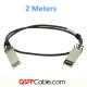XFP to XFP Passive Cable, 2M, AWG24